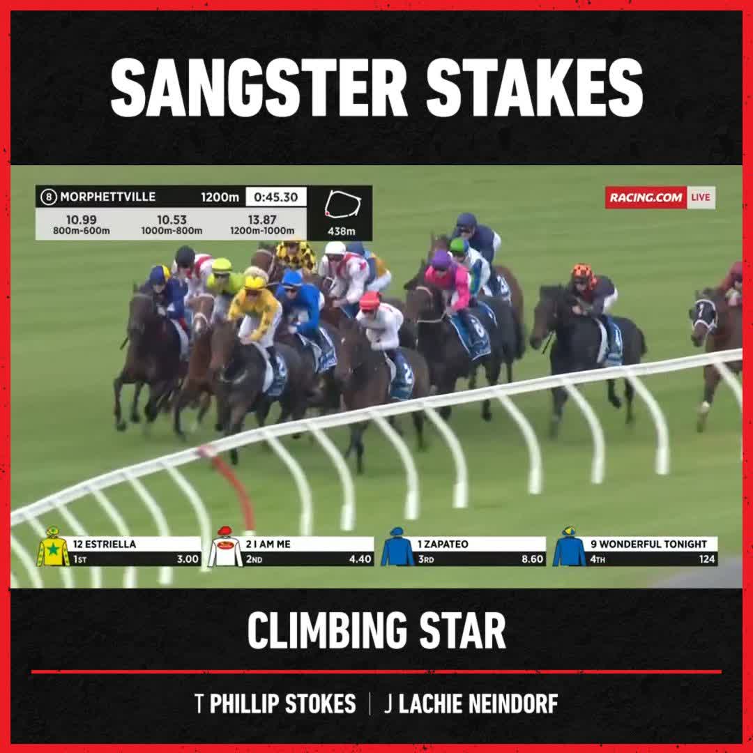 .Lachy Neindorf wins his first G1! 👑 Climbing Star causes an upset at double figures in the Robert Sangster Stakes ⭐️ Phillip Stokes Racing