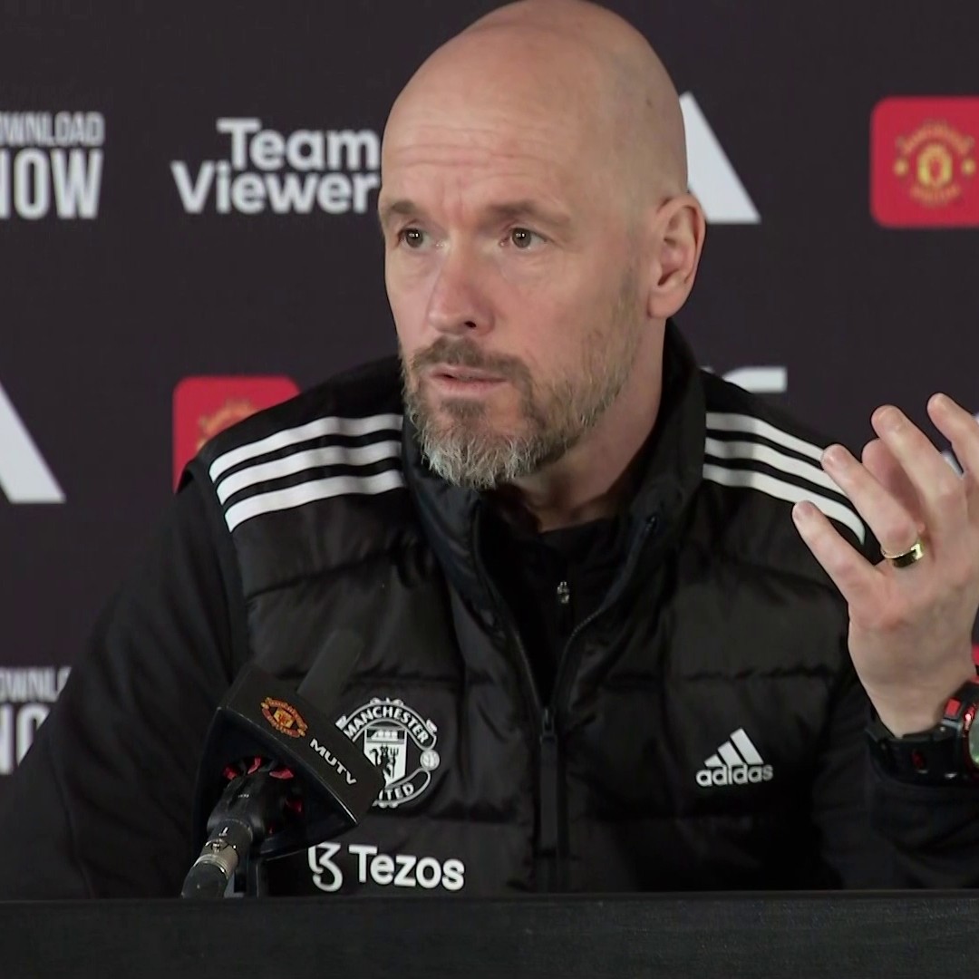 🚨 Erik ten Hag says Man Utd can't compete for the PL title or finish 2nd next season: "When everyone is available, we're competing for top 4. We're not in the position to compete for number one or two." No, Erik. Reality or not, you shouldn't say this🤦‍♂️