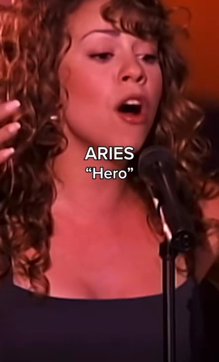 Your zodiac sign as a Mariah Carey song. 🎤