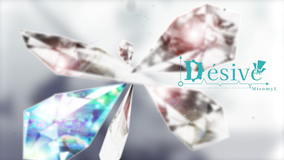 【告知】 『Désive / MisomyL』 YouTubeにMVをアップロードいたしました。 よろしくお願いいたします。 #arcaea