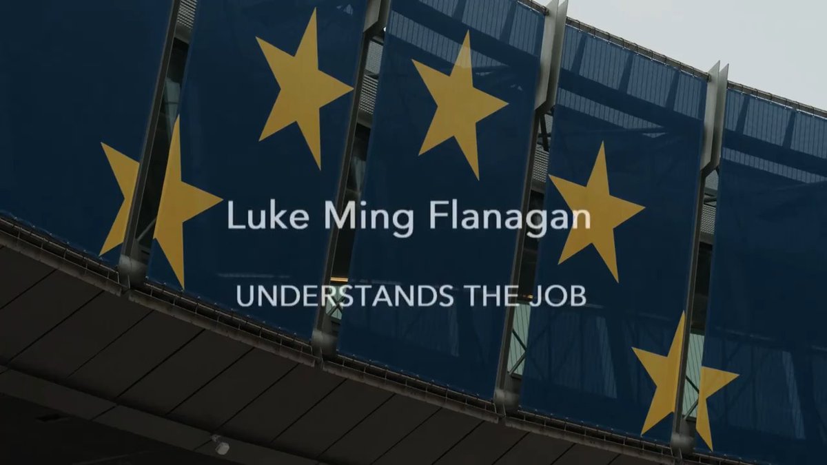 This is what I do. On Friday June 7th Vote Luke 'Ming' Flanagan No.1