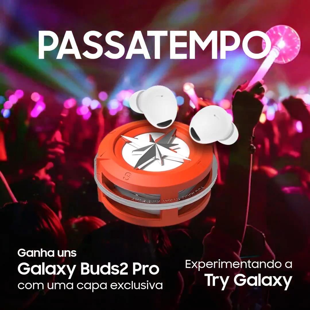 PASSATEMPO 🫰#KPOP🫰 🪐Prontos para ganhar 1 pack com Galaxy Buds2 Pro e uma capa exclusiva #StrayKids? 🤩 👉 Faz RT e segue-nos 👉 Comenta com #TryGalaxy + @samsungportugal 👉 Publica uma foto a usares a #GalaxyAI da app #TryGalaxy no teu 📲 ✍ Info: