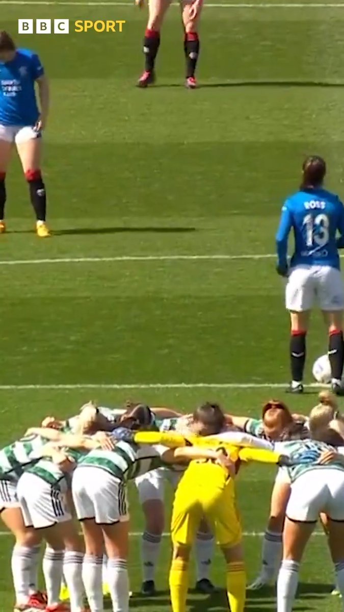 🗣️ 'It doesn't surprise me... When you've got to use tactics like that it says more about your mindset' Rangers head coach Jo Potter on the kick-off being delayed by Celtic's huddle ⤵️ #BBCFootball
