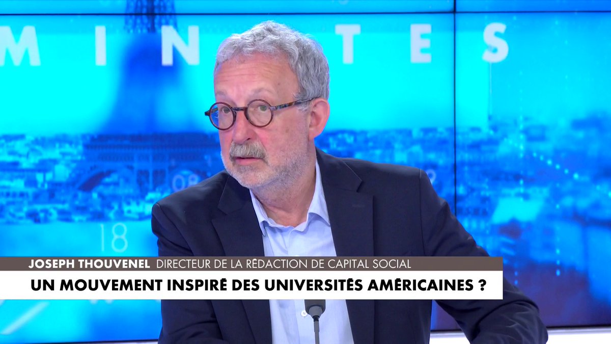 Joseph Thouvenel : «Le retour de l'antisémitisme en force en France et en Europe est venu de la gauche», dans #180MinutesInfoWE