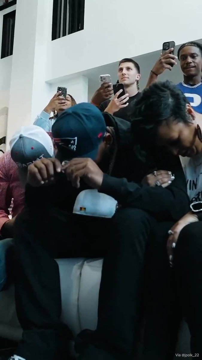 The moment Peezy became a Pat 🥹 Jalynn Polk | #NEPats