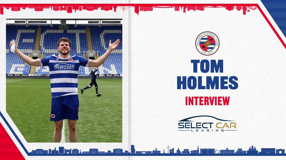 Holmes: "I'll forever be a Reading fan" Signing off with Tom Holmes after his 1️⃣3️⃣3️⃣rd and final Royals appearance 💙🤍 #REABLP | #ReadingFC
