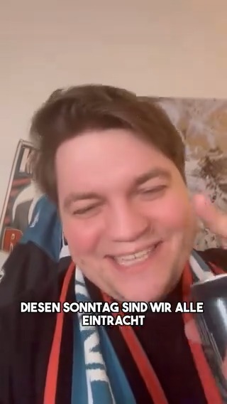 Am Sonntag sind wir alle Eintracht🖤💙❤️