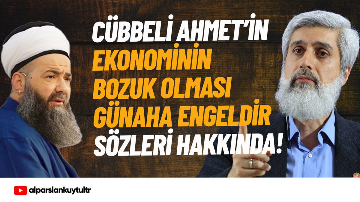 SORU - CEVAP | Cübbeli Ahmet'in “Ekonominin bozuk olması çoğu günahı engelleyici bir şey. İçki pahalı, kumar pahalı, zina pahalı. Fahişelerin fiyatından haberim yok ama zam vardır herhalde. ” sözleri hakkında: Bu nasıl bir açıklama! Bu hoca konuşması mı? Ekonominin bu rezil duruma getirilmesini bu şekilde savunmak, insanların İslam’a küfretmesine sebep olur. Bu açıklamalarla İslam’ı bilmeyen insanları İslam’dan nefret ettirdiler.