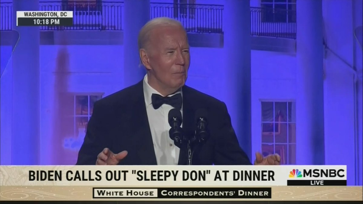 President Biden: The 2024 election is in full swing and yes, age is an issue. I'm a grown man running against a six-year-old