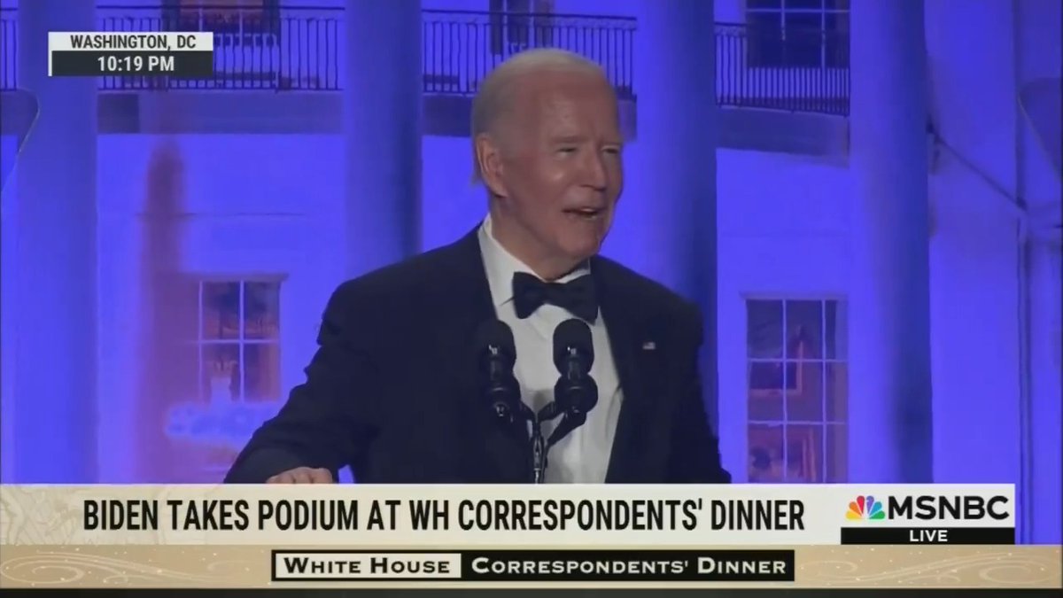 President Biden: Age is the only thing Trump and I have in common. My Vice President actually endorses me