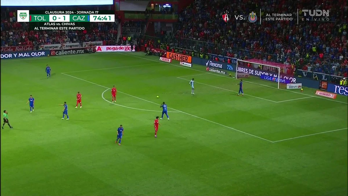 ¡No puede ser! 😭😭😭 Volpi falla su segundo penal 😞😞😞 😈 Toluca 0-1 Cruz Azul 🚂 🔴 EN VIVO: 📺 El 5 #SábadoFutbolero