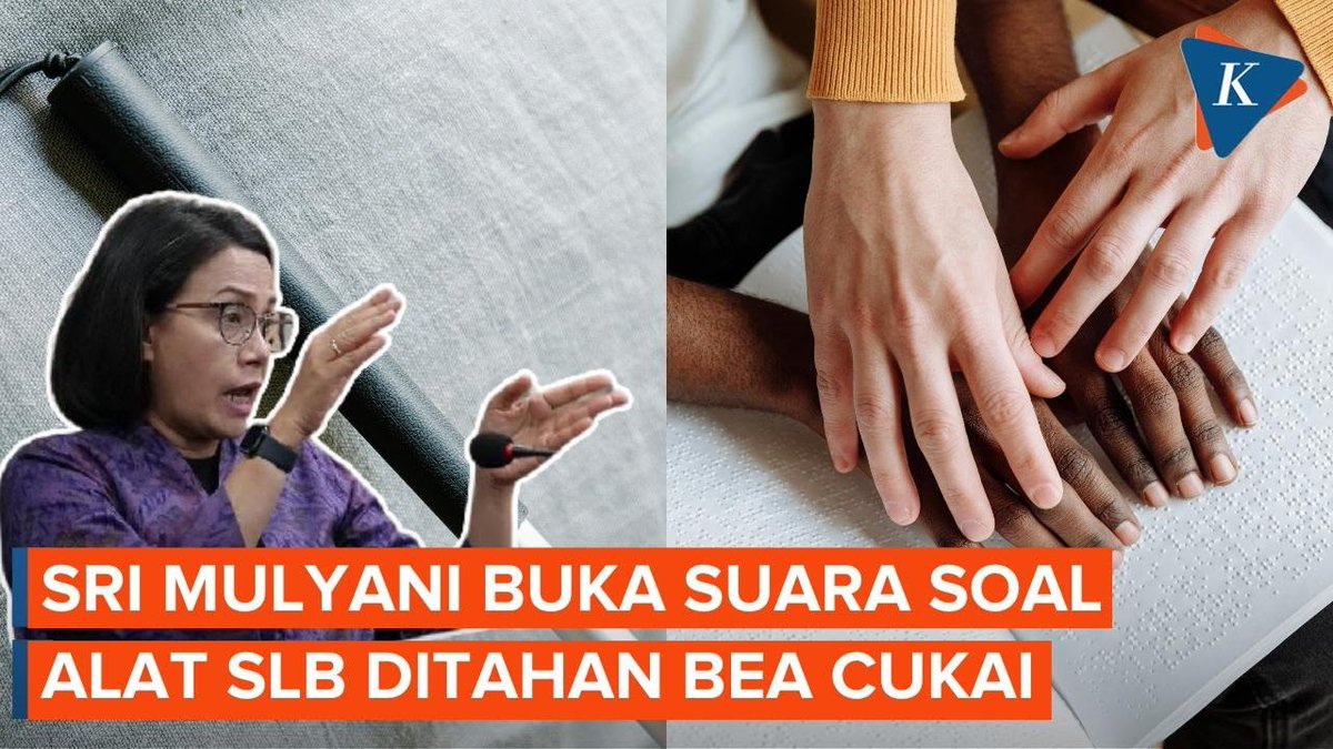 "Belakangan (di medsos twitter/X) baru diketahui bahwa ternyata barang kiriman tersebut merupakan barang hibah sehingga Bea Cukai akan membantu dengan mekanisme fasilitas pembebasan fiskal atas nama dinas pendidikan terkait," kata Sri Mulyani. | #SriMulyani #BeaCukai