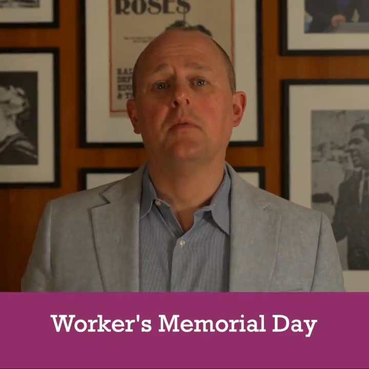 On International Workers' Memorial Day, we remember every life lost to unsafe work and commit to fighting for the health and safety of every worker. #IWMD