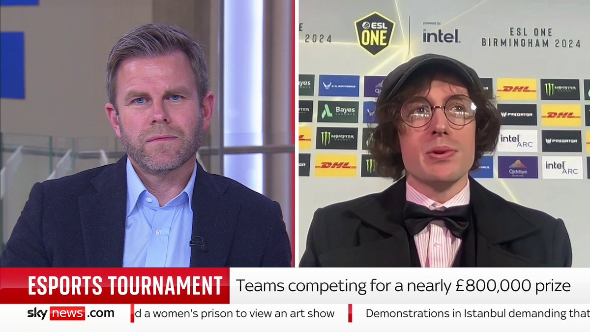 'A million dollar prize is not that high for esports.' Gaming analyst Andrew Jenkins speaks to Sky's Matt Barbet about ESL One Birmingham, a tournament where teams can earn points for an ultimate prize pot worth $20-30m 📺 Sky 501 and YouTube