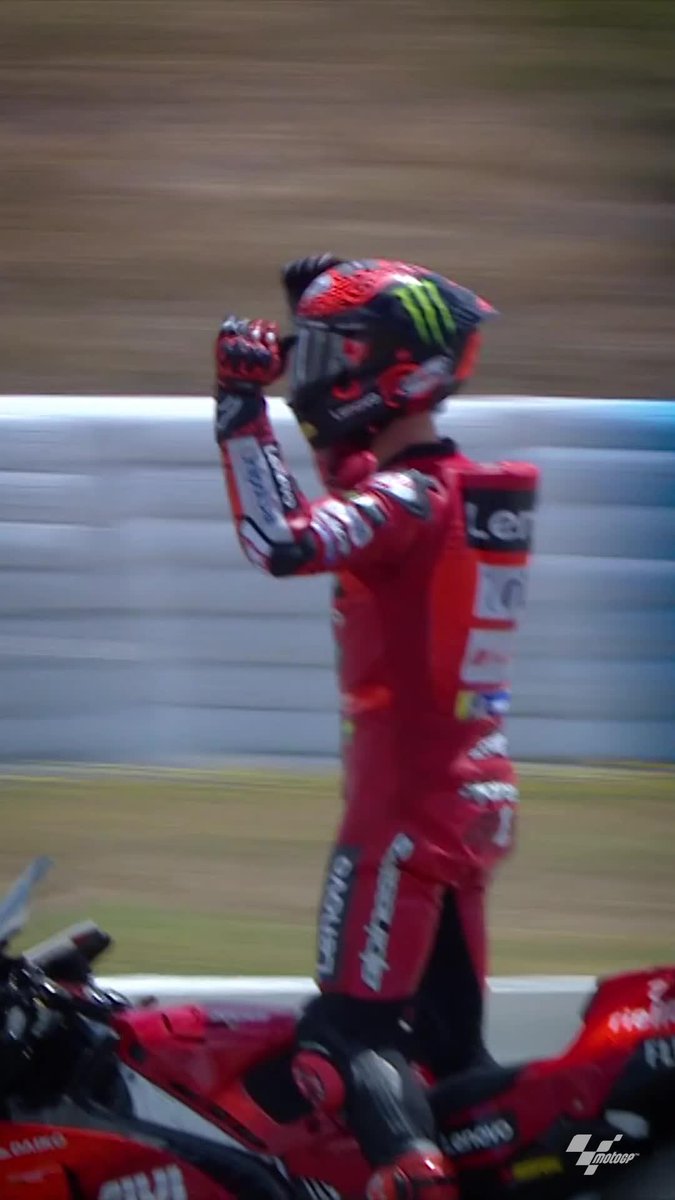 From 7th to heaven! ๐๐ฅ @PeccoBagania confirms he's back at his very best after his stunning victory in Jerez! ๐ #SpanishGP ๐ช๐ธ