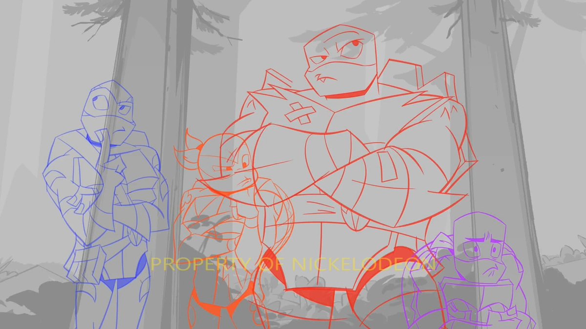 via Victor Bolo Freelancer 2D Animator, Former key / rough animator at Rise of the TMNT (1/2)