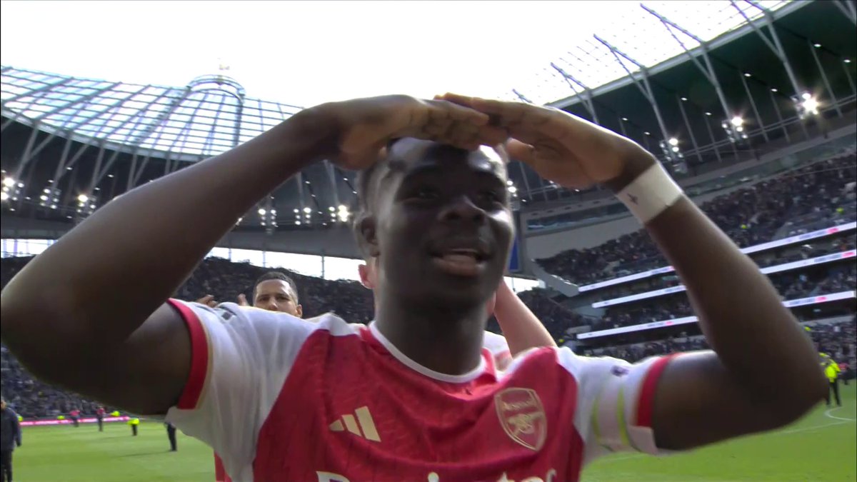 The Arsenal players were feeling those North London derby vibes 🔴