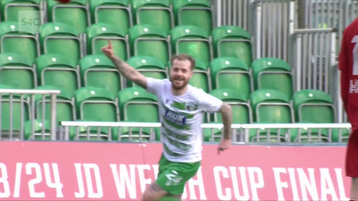 GÔL! Ash Baker yn unioni'r sgôr i'r Seintiau! ⚽ 35' Cei Connah 1-1 The New Saints FC | 🏆🏴󠁧󠁢󠁷󠁬󠁳󠁿 #JDWelshCup | #CwpanCymruJD