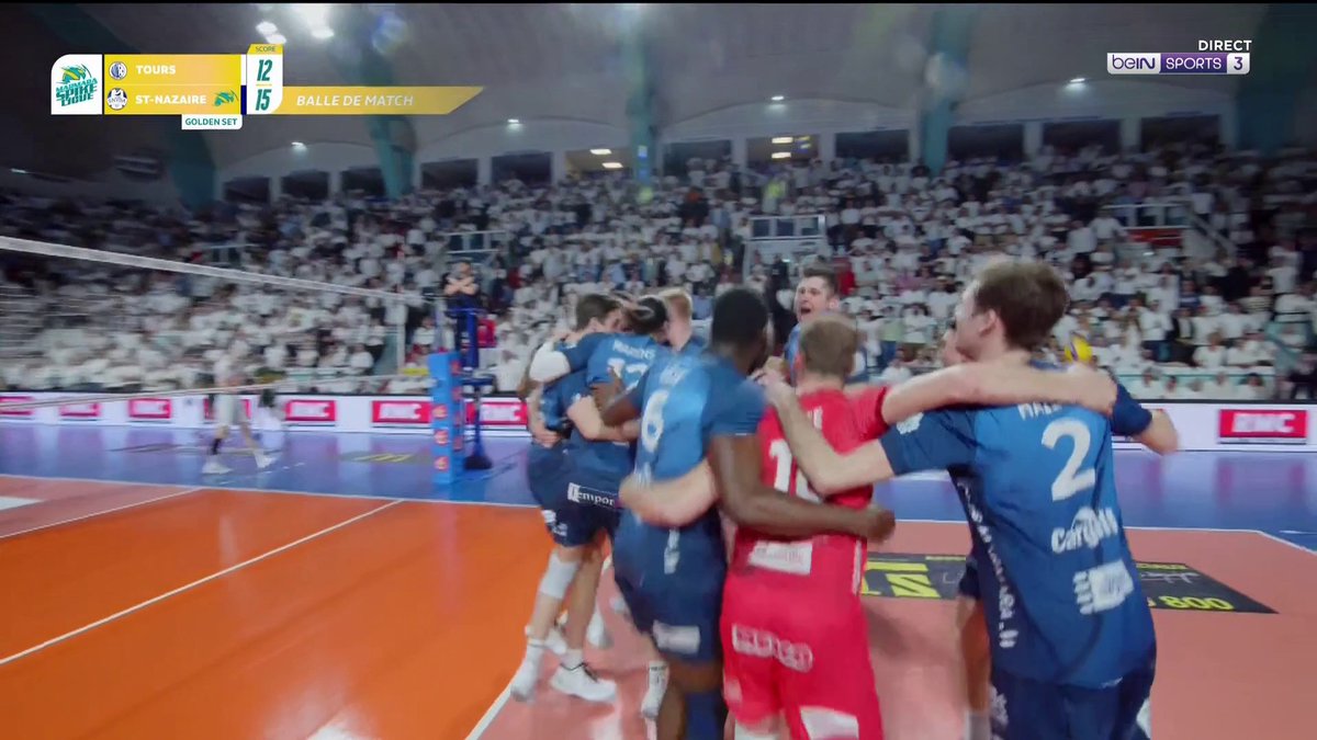 🏐 Marmara SpikeLigue - FINALE 🏆 Le Saint-Nazaire Volley-Ball Atlantique sacré champion de France !