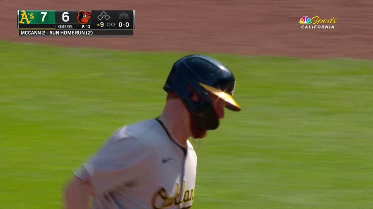 KYLE MCCANN GO-AHEAD BLAST IN THE NINTH