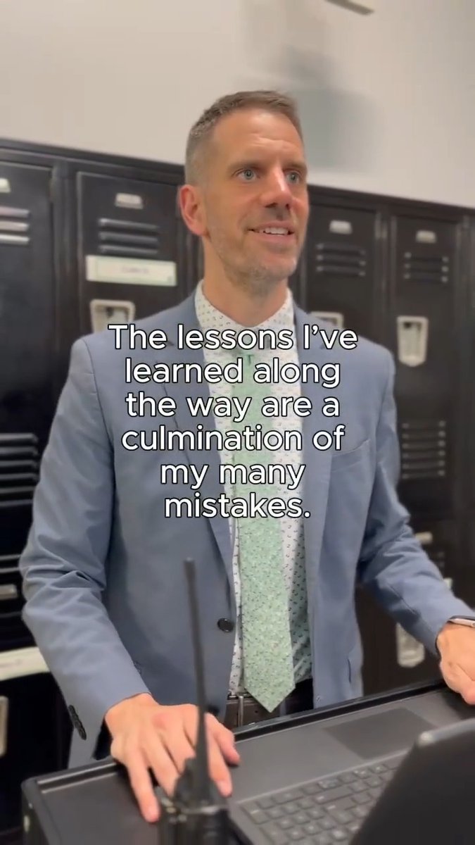 From principal_lamb on IG: “As a principal, I’ve learned that I don’t always have to have all the answers. Sometimes, what’s more important than having the answers is just being there. In my 15 years as a school principal I’ve learned that the best ability is availability.”