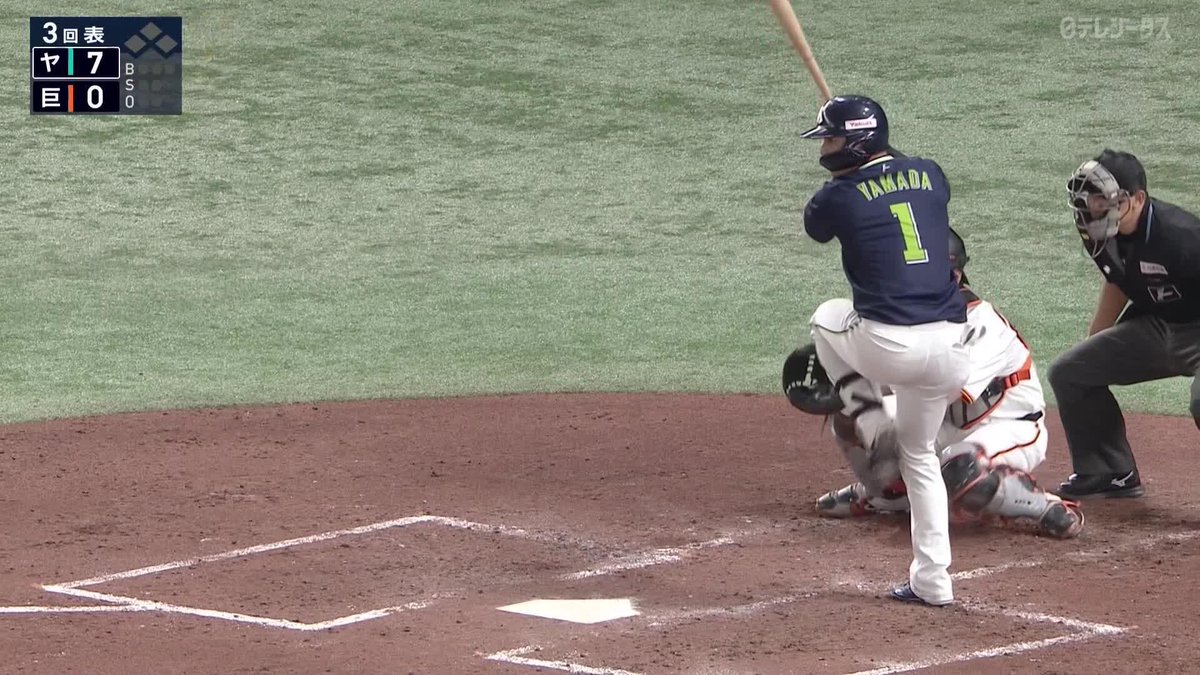 / もう大丈夫 \ 今年もキャプテン 山田哲人が第1号2ラン ⚾プロ野球 (2024/4/29) 🆚巨人×ヤクルト 📱Live on DAZN #DAZNプロ野球 #swallows