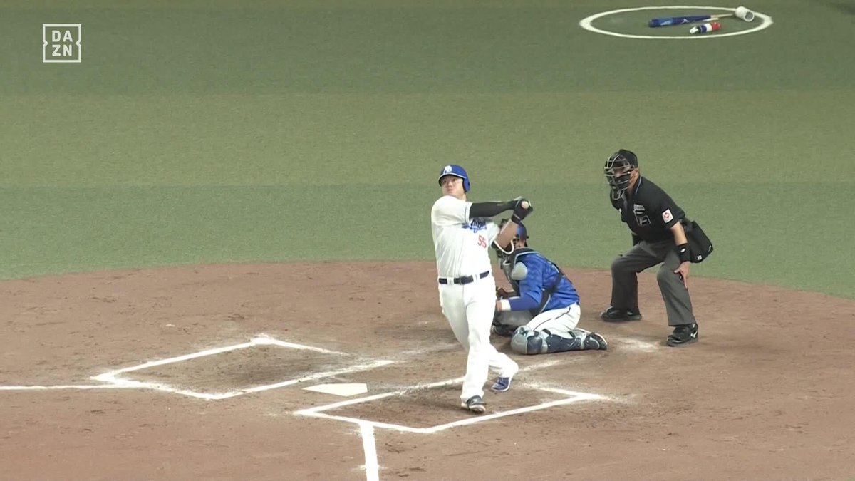 ／ これぞアーチストの弾道 ＼ 細川成也の6号満塁ホームラン チェンジアップを完璧に捉えた一撃 ⚾#プロ野球(2024/4/29) 🆚中日×DeNA 📱Live on DAZN #DAZNプロ野球 #dragons