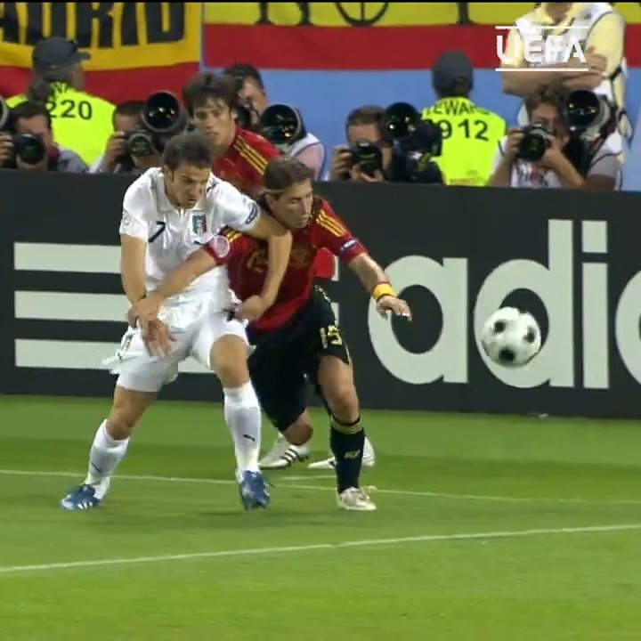 Del Piero vs Sergio Ramos 😤 #EURO2024