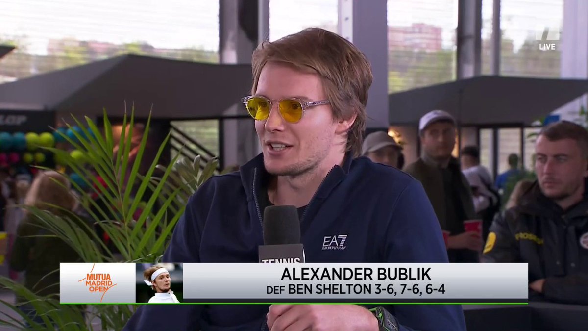 An early candidate for most entertaining interview of the year 😂 @BublikAlexander #MMOpen