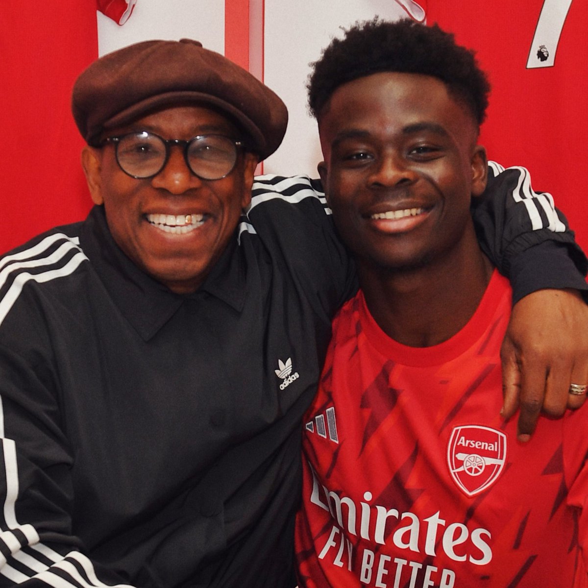 Bukayo Saka - the first English player since Ian Wright to score home and away for Arsenal against Spurs in a league campaign 👏✨
