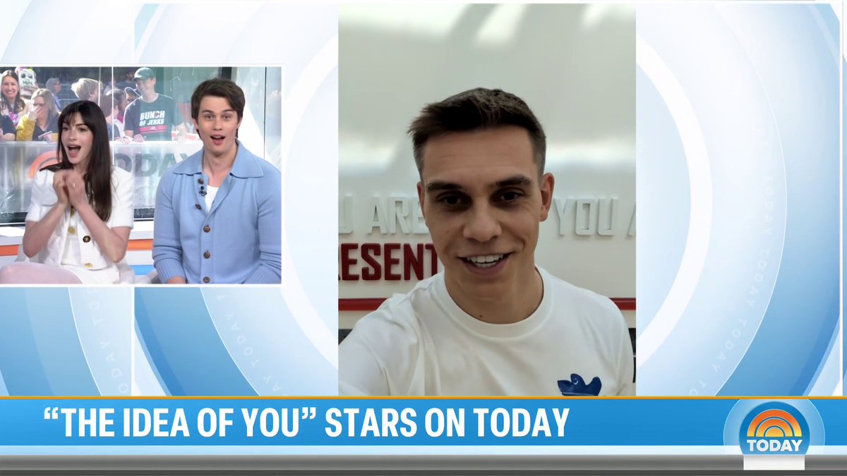 🚨 Anne Hathaway receives a message from Leandro Trossard! ✨ 🎥 TODAY