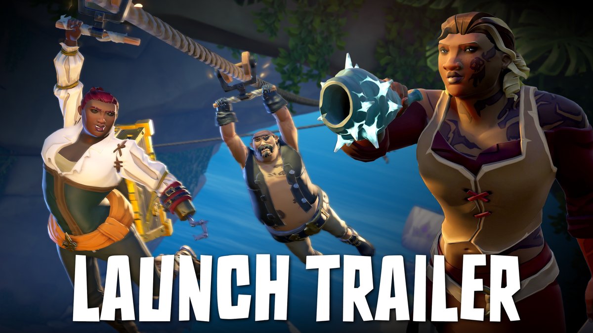 Sea of Thieves Season 12 brings new weapons, tools and strategies to the seas, giving you all-new ways to express your personal style of loot acquisition! Get your hooks on these new toys and set sail in search of fresh adventures from tomorrow, April 30th.