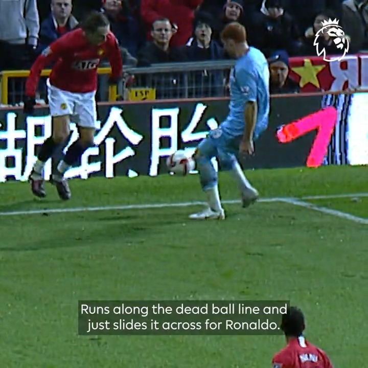 Dimitar Berbatov ➡️ Cristiano Ronaldo Vs. West Ham (2008) That was class 👏👏