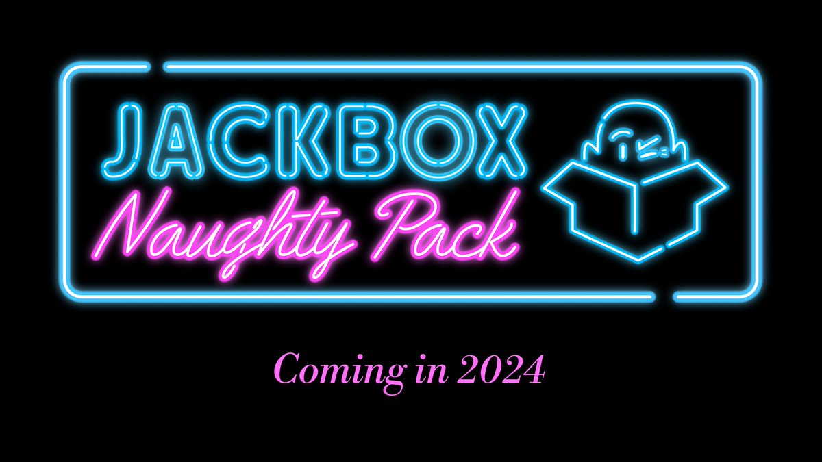 Dim the lights and charge up your devices because here comes Jackbox Naughty Pack, an intimate pack of three games that are sure to have you laughing and maybe even sweating just a little, coming in 2024. 🔗
