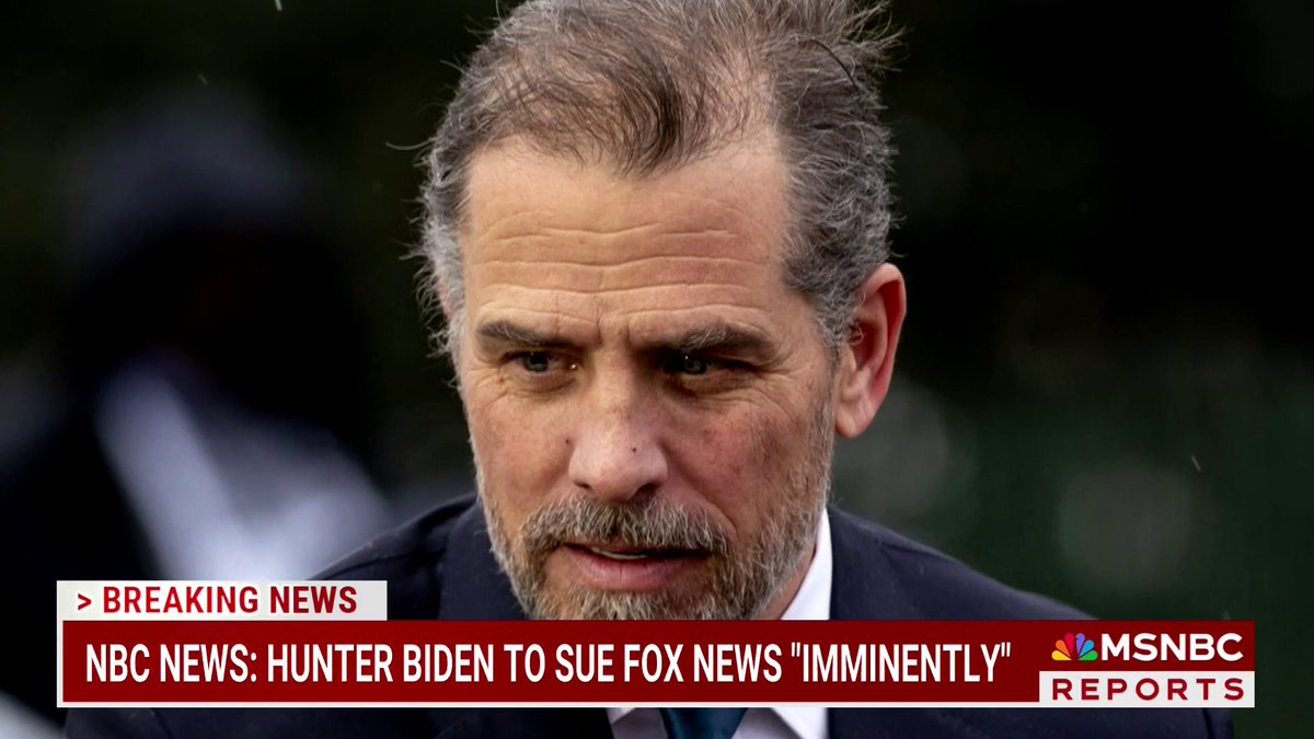 You can’t make this stuff up. Hunter Biden is suing Fox News for airing photos of him with prostitutes while he was on crack. Does he realize how ridiculous that sounds to your average American or???
