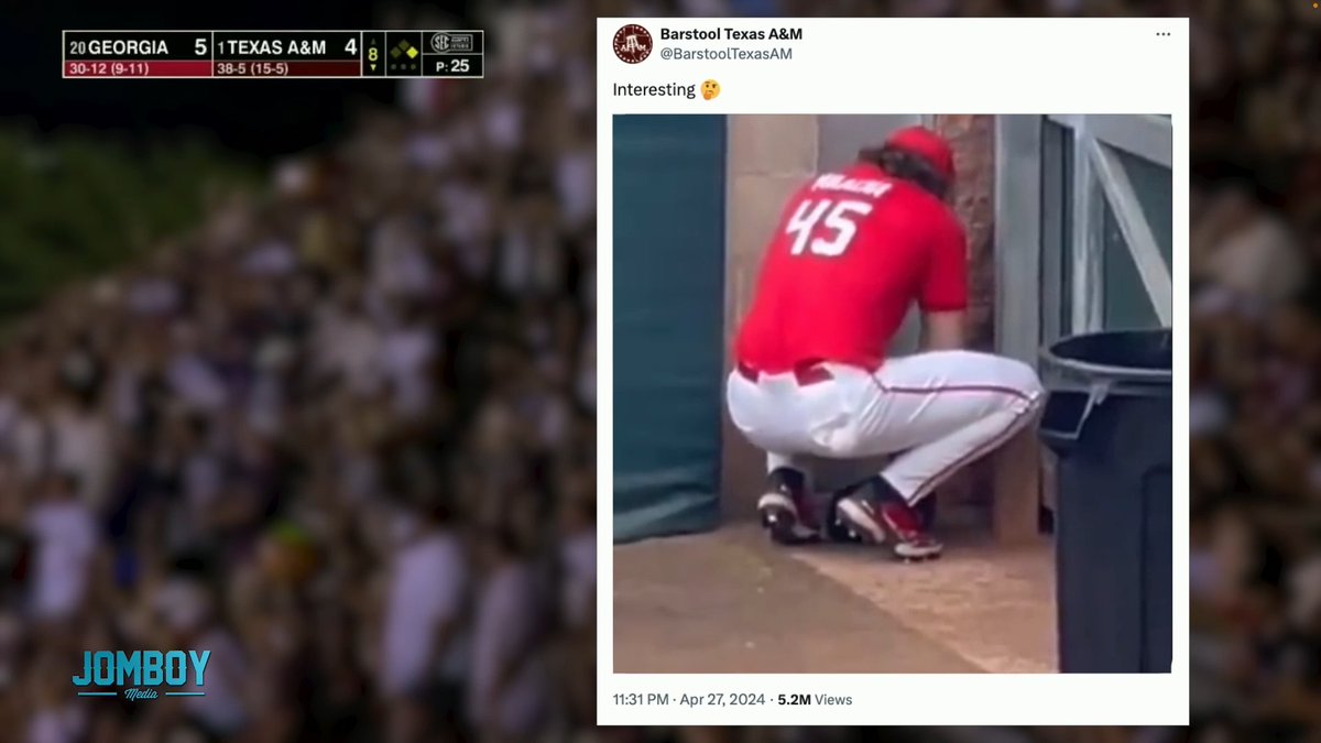 Fans catch Georgia pitching cheating, a breakdown