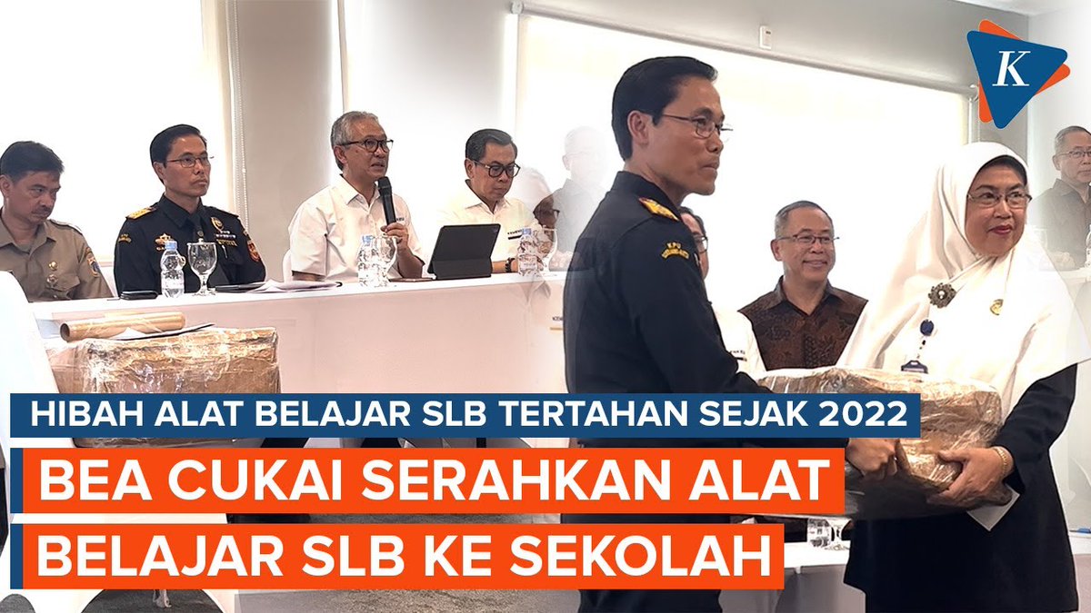Bea Cukai Akhirnya Serahkan Alat Belajar SLB ke Sekolah Usai Tertahan sejak 2022 | #BeaCukai