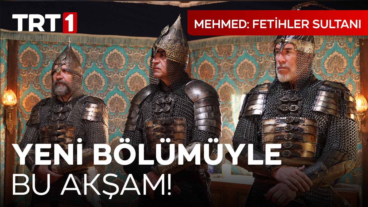 "Nusret ve zafer Allah'tandır!" 🤲🏻 #MehmedFetihlerSultanı heyecan dolu yeni bölümüyle bugün saat 20.00'de TRT 1'de! 🎬 Mehmed: Fetihler Sultanı