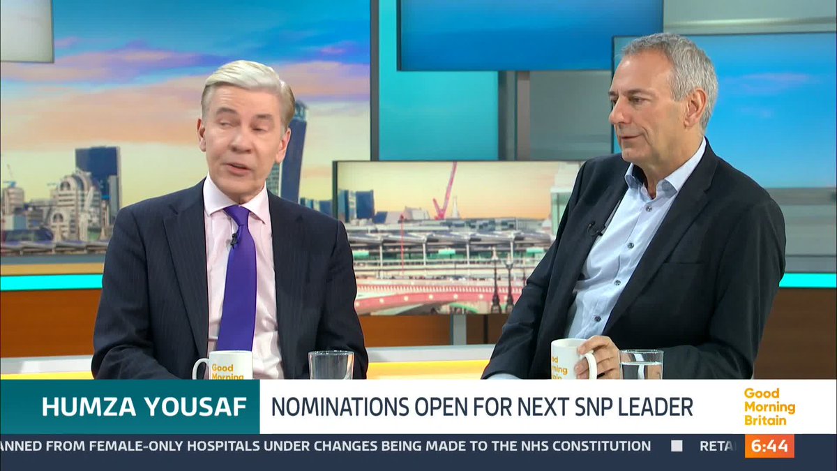 Nominations have opened for the next leader of the SNP after the resignation of the First Minister Humza Yousaf. Susanna Reid asks Kevin Maguire and Andrew Pierce about what this means for Scottish independence.