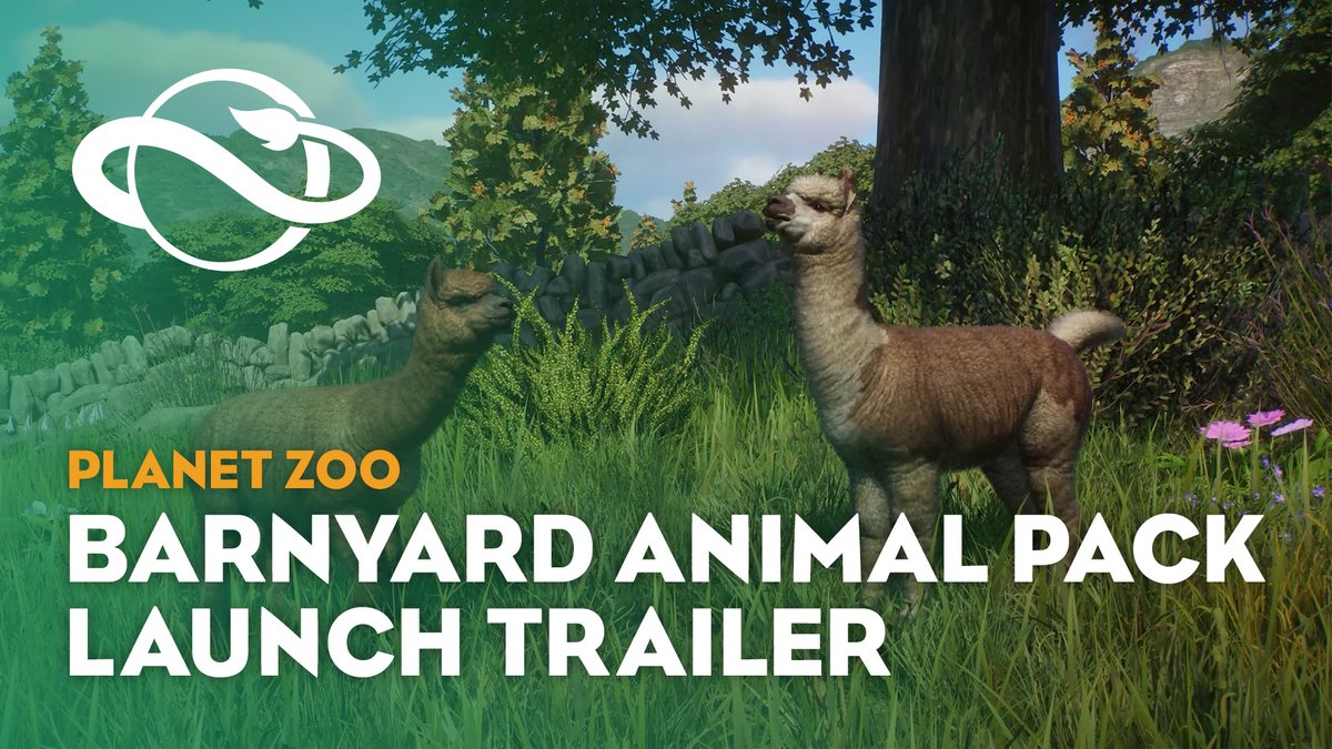 It's time to venture back to the homestead and meet our friendly new additions to the zoo! The Planet Zoo: Barnyard Animal Pack is available now for £7.99 ($9.99, 9.99€) on Steam and Update 1.17 is also available now for all PC players! Learn more here: