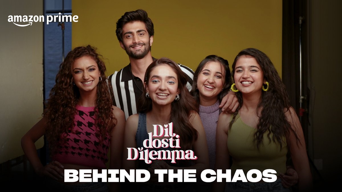as the name promises, serving you a quick bite of dil, dosti and all things dilemma from behind the scenes! 💅 #DDDonPrime, watch now