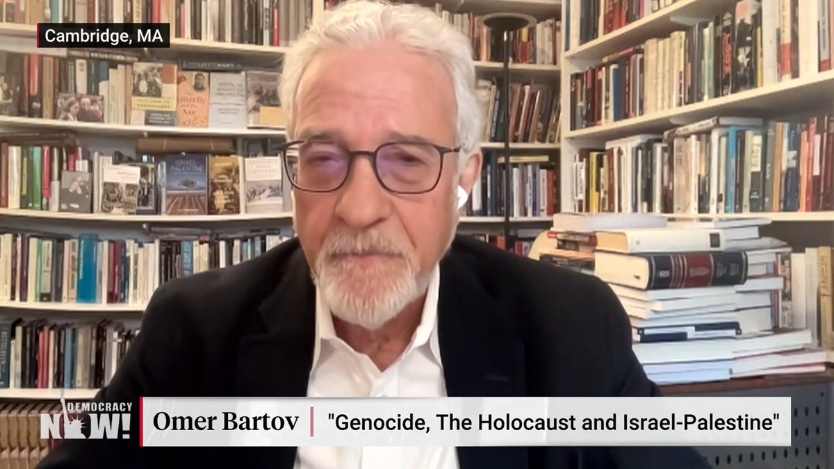 Israeli scholar of the Holocaust Omer Bartov عومر بَرتوف עמר ברטוב argues that accusations of antisemitism levied at campus protests against Israel's occupation of Palestine are disingenuous. “There’s nothing threatening about opposing occupation or oppression."