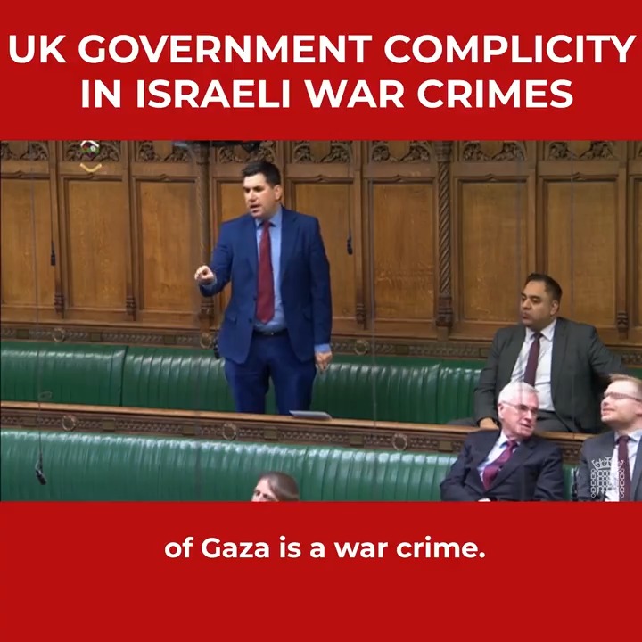 Israel's deliberate starvation of Gaza is a war crime. Today I told the Government that if it now refuses to fund UNRWA, it will be aiding and abetting Israel's war crimes.