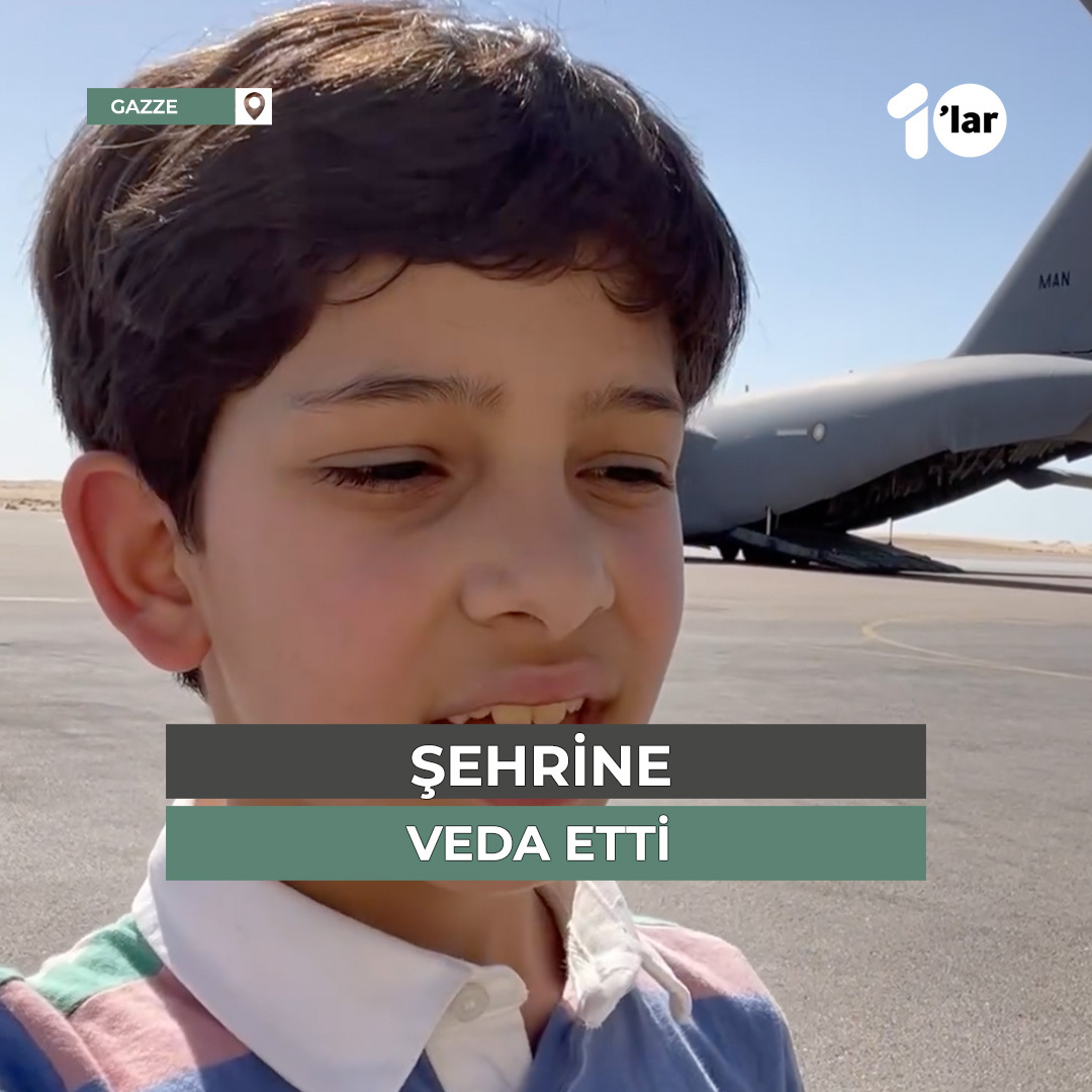 Gazzeli Ramazan, şehrine veda etti ve söz verdi. "Her yerde Filistin davasını anlatacağım. Bir gün şehrimizi daha güzel inşa etmek için döneceğiz.''