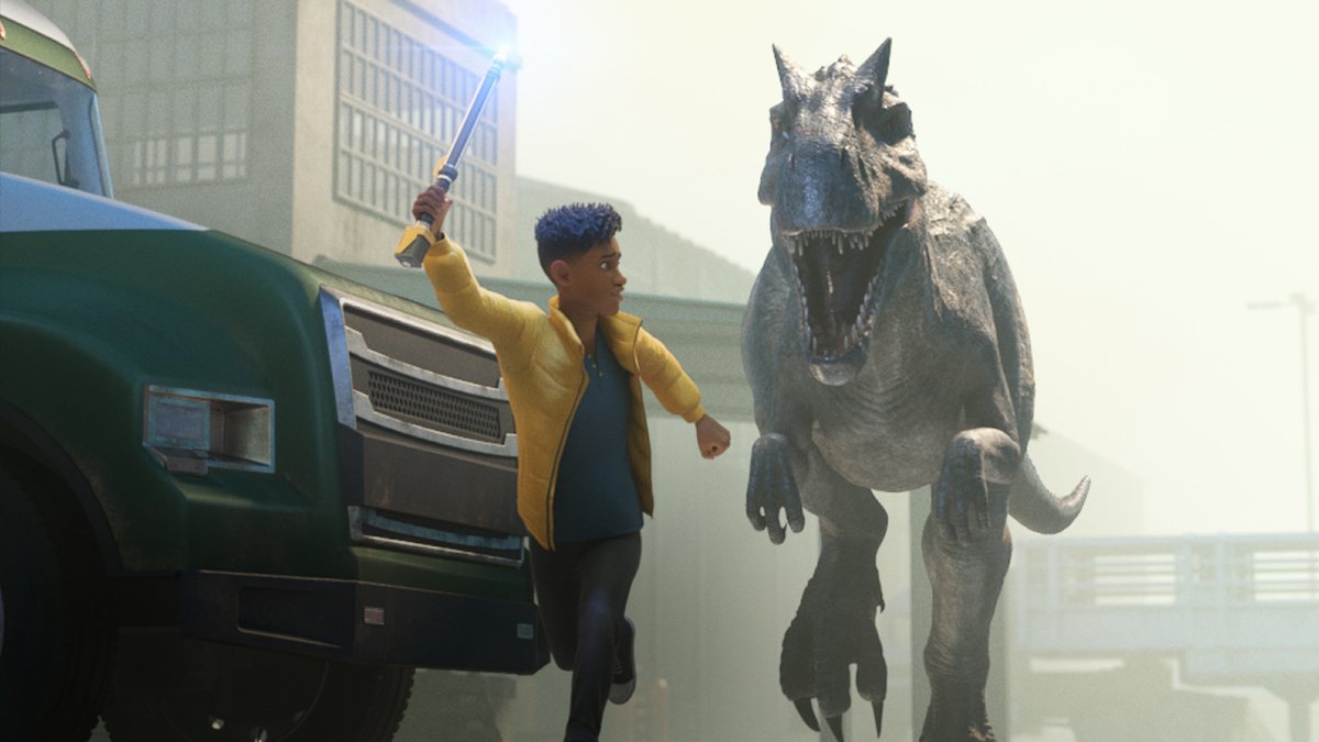 The conspiracies spread, the danger grows &amp; the adventure continues. Jurassic World: Chaos Theory premieres May 24th!