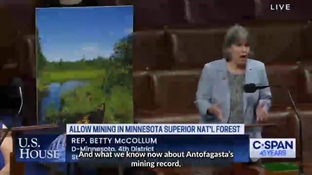 The science shows sulfide-ore copper mining pollution would harm the pristine waters of the BWCAW. A bill up in the House today would undo all of the progress we've made to #SaveTheseWaters. I spoke out against it because future generations deserve to experience this place.