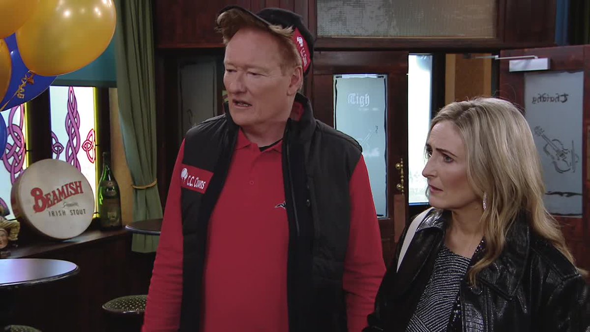 Conan O'Brien ar Ros na Rún 😍 #ConanOBrienRosnaRún TG4 Team Coco