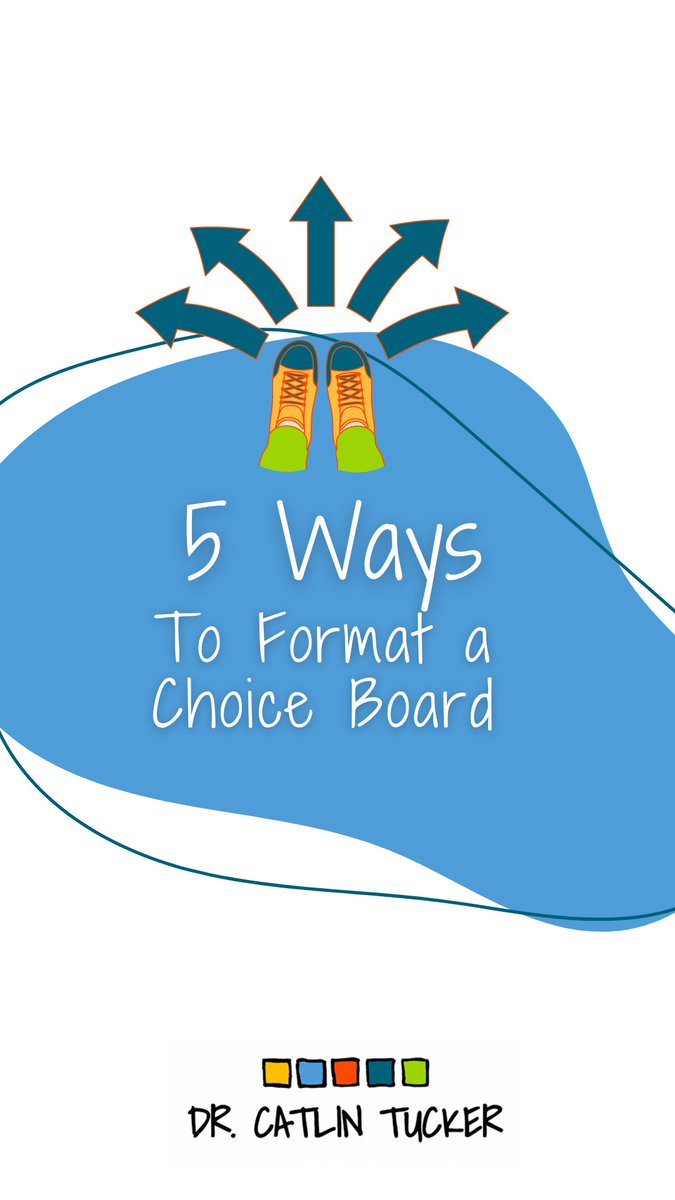 💡 Give your students more meaningful options around how to spend their time in your classroom! Watch for 5️⃣ different ways to format a choice board. Then, learn more here: #EdChat #EduTwitter #ChoiceBoard #StudentLed