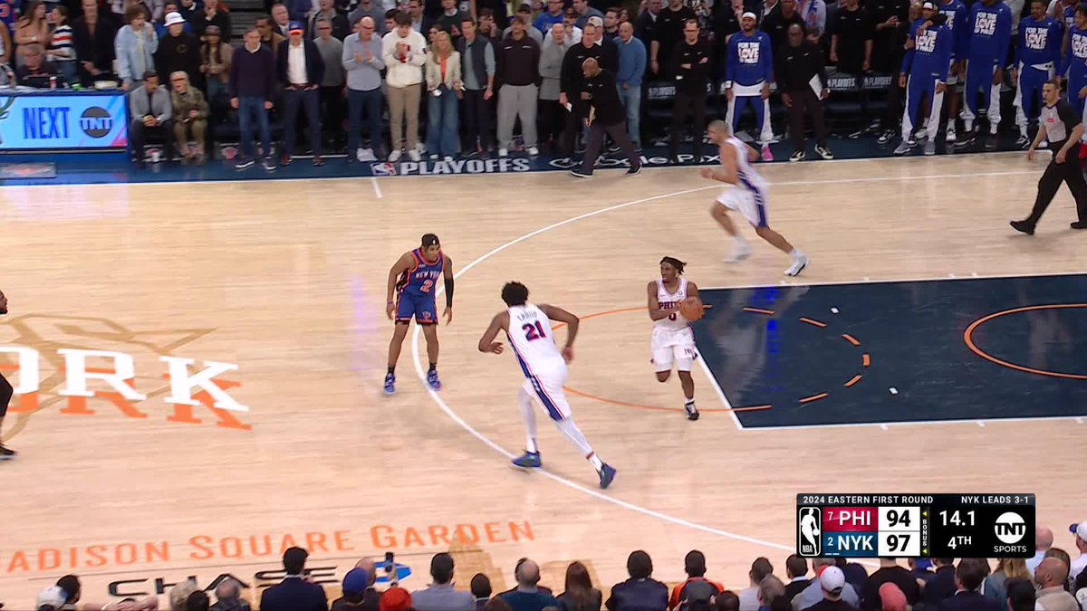 El final de partido de Tyrese Maxey es de superestrella. La verdadera superestrella de los Sixers.