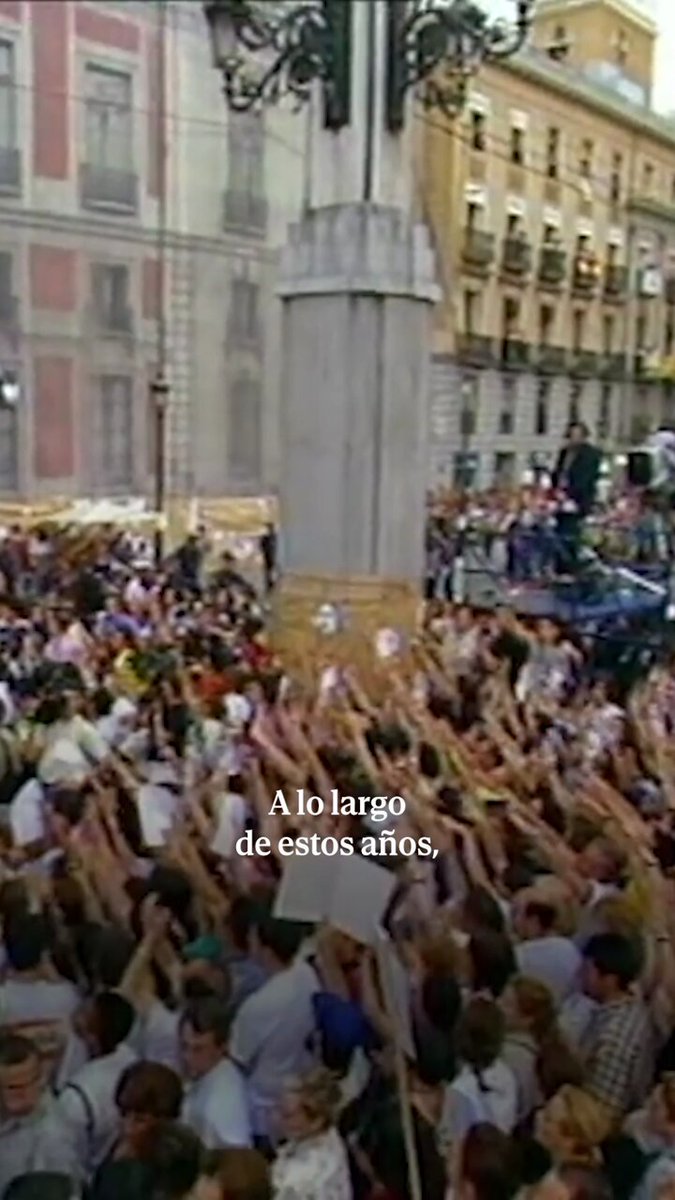 El inolvidable discurso de Victoria Prego tras la muerte de Miguel Ángel Blanco, en 1997